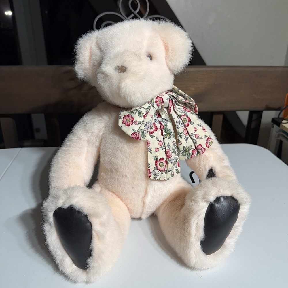 Vintage GUND 1992 Victorias Secret Pink Teddy‎ Bear Plush ✅ Description RE Tag